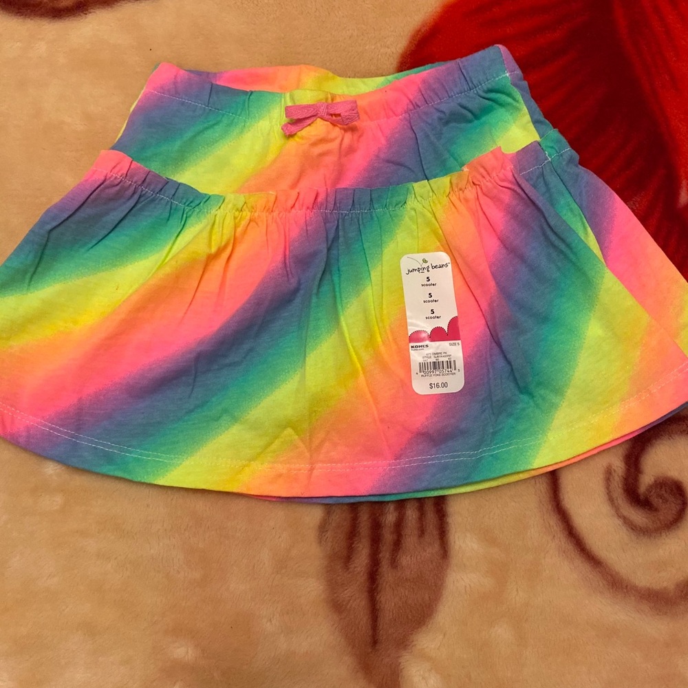 Brand new rainbow skirt
